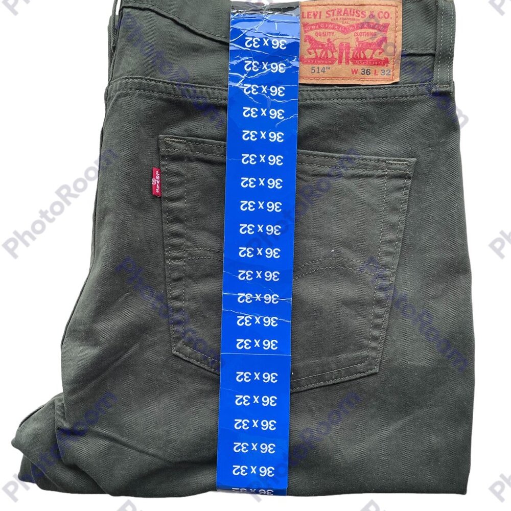 Men's Pant, Levi, 36X32&32X32, Dark Green, New with Tags
